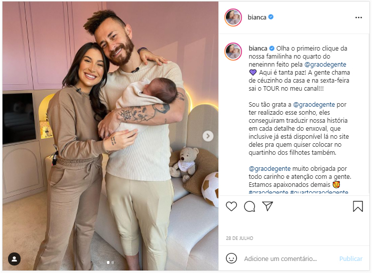 A empresária e influenciadora, Bianca Andrade, possui o maior percentual de engajamento em um publipost do ranking.