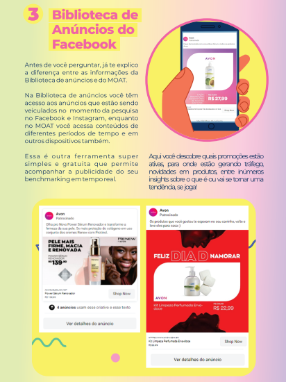 descobrindo tendências na biblioteca de anúncios do facebook