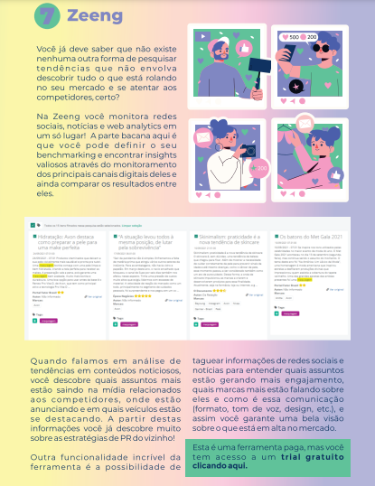 descobrindo tendências na zeeng